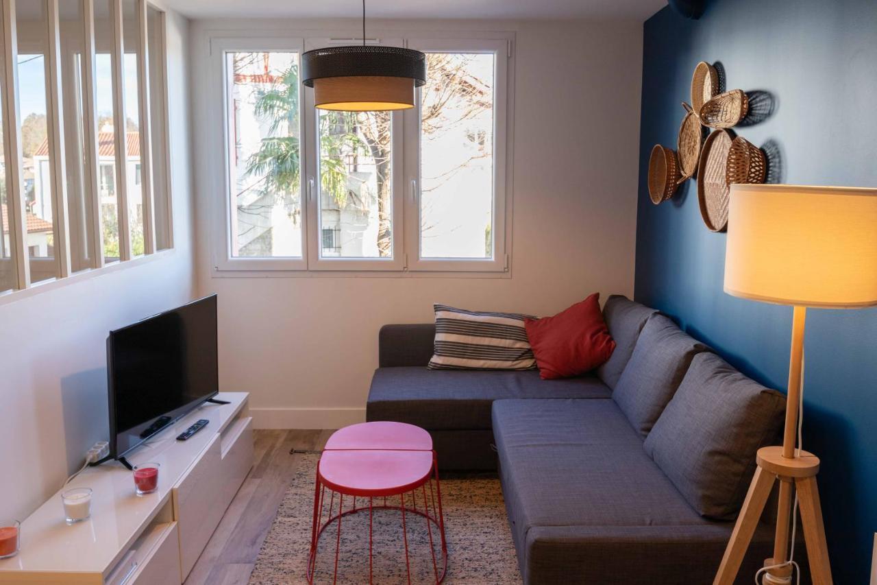 Goxoa - Appartement Au Calme, Centre Ville, Parking - Wifi Hendaye Εξωτερικό φωτογραφία