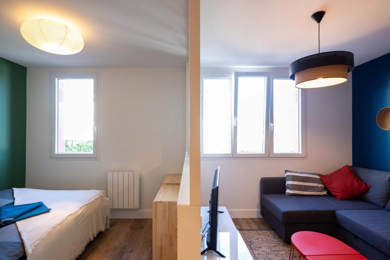 Goxoa - Appartement Au Calme, Centre Ville, Parking - Wifi Hendaye Εξωτερικό φωτογραφία